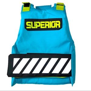 Men’s “Blue Rasberry and Lime” Fashion vest.